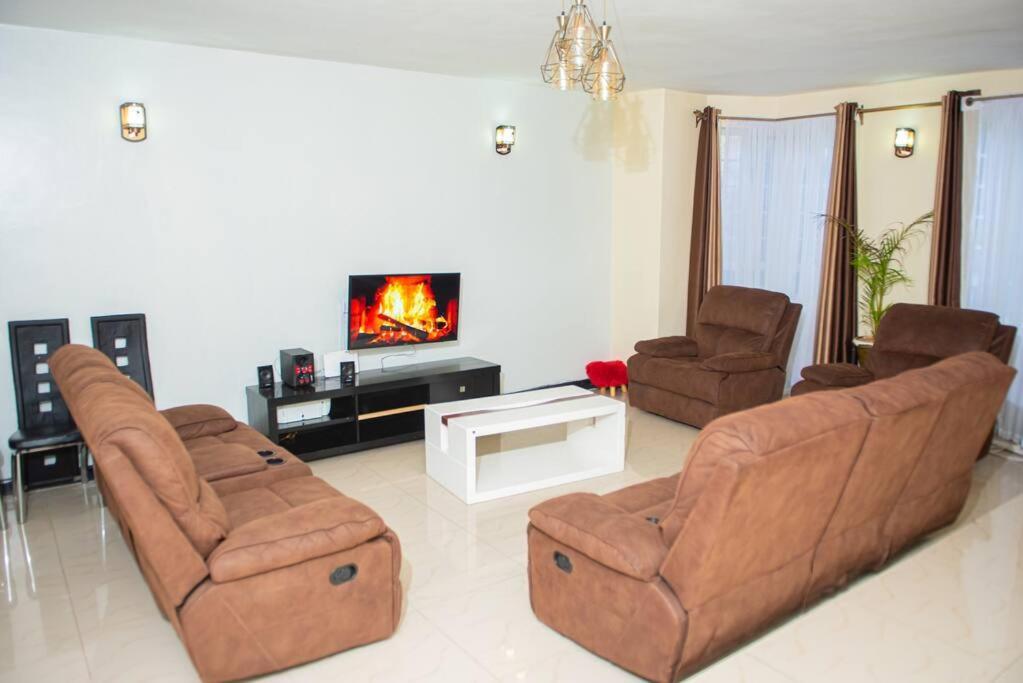 Forget Your Worries In This Serene 5 Bedroom Villa In Ngong Nairobi Luaran gambar